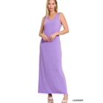 thumbnail image 1 of Sleeveless Flared Scoop Neck Maxi Dress, 1 of 5