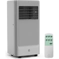 thumbnail image 1 of 10000BTU Portable Air Conditioner, 3-in-1 Remote Control AC with 24-Hour Timer, Cools Up to 450 Sq. Ft. with Fan & Dehumidifier, Sleep Mode, Auto Swing, 24H Timer, 1 of 7