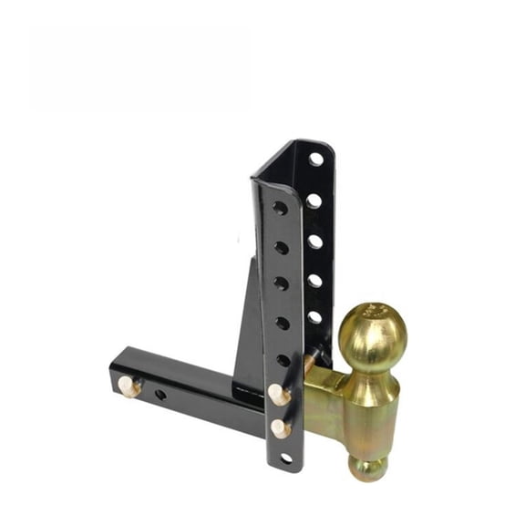 10000Lbs 7.5"Drop Adjustable Ball Mount Trailer Hitch Tow 2-5/16" Rise Channel-Style RV Parts Camper Caravan Accessorie