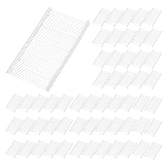 10000Pcs 1 Inch Tagging GunFasteners,Plastic Micr OStitch Refillc, Clothing Tag Barbs Attachments,Garment Tag GunRefills