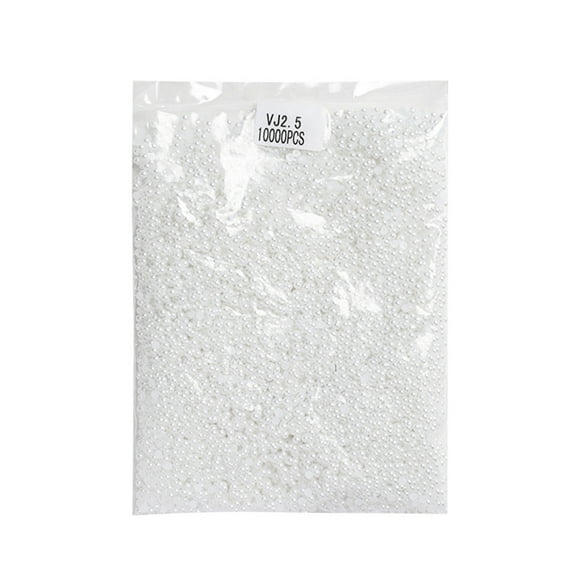 10000Pcs Flat Back Pearls Nails Art Charms 3d Half Round Nail Pearls Beads,Nail Jewelry for Craft Nail Decorations