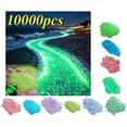 thumbnail image 1 of 10000Pcs Glow in The Dark Pebbles 3-5mm, Luminous Night Guide Stones Glowing Rocks Decor for Garden Walkway, Driveway, Fish Tank, Aquarium, Bonsai, 1 of 7