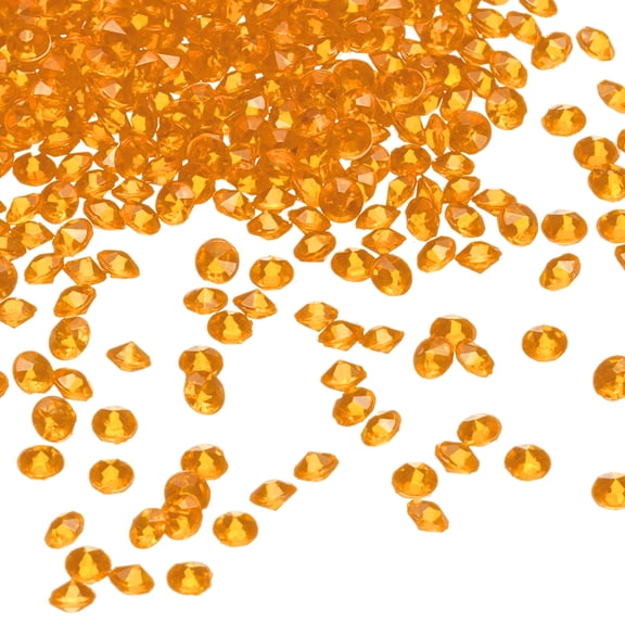 10000Pcs Wedding Table Scatter Confetti Fake Crystals Acrylic Diamonds Rhinestones for Crafts, Party(Gold, 3mm)