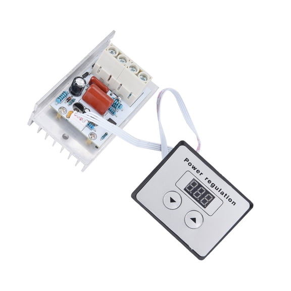 10000W SCR Digital Display Power Regulation Voltages Controller AC220V 80A for Motor Speed and Temperature Regulation