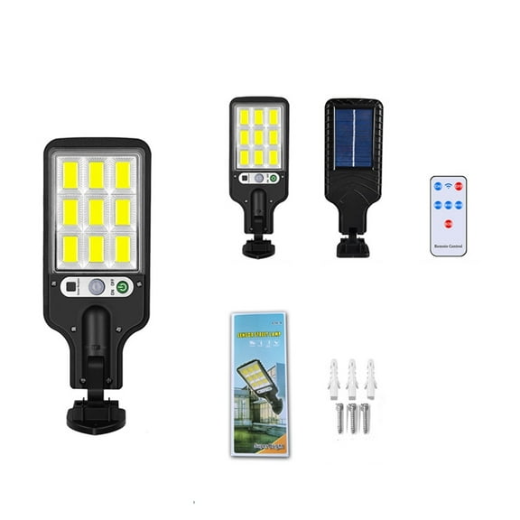 10000Watts Solar LED Light Outdoor 15000mAH Solar Refletor 504LED 30000LM Wall Sunlight PIR Motion Sensor Garden Lighting Remote ,Bright Beads