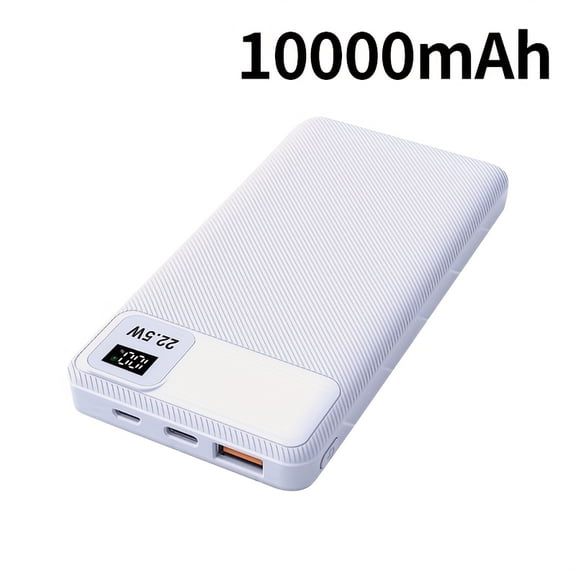 10000mAh/20000mAh Portable Mobile Power Supply | General Mobile Phone Battery Pack with 22W Fast Charger, LED Power Display, USB/Type-C/ Interfaces, Suitable for iPhone/Android Devices