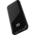 thumbnail image 1 of 10000mAh Dual USB + USB-C Power Bank with Digital Battery Indicator, 1 of 9