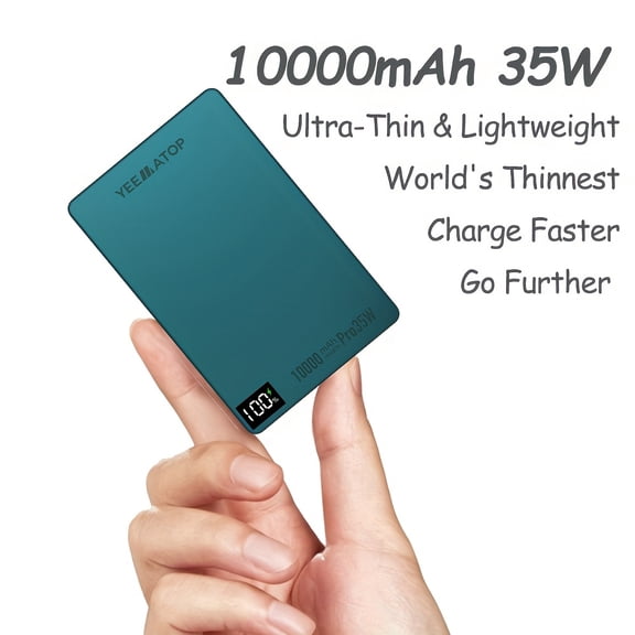 10000mAh Magnetic Wireless Power Bank 35W PD QC3.0 PPS 15W Wireless Charger for iPhone 16/15/14 iPad MacBook Air Samsung