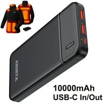 10000mAh Power Bank for Heated Jackets & Vests | PD 22.5W Super Quick Charge | Slim Portable Charger for Heated Clothes | Compatible with Smartphones & Tablets | Ideal Christmas Gift & Travel Charger