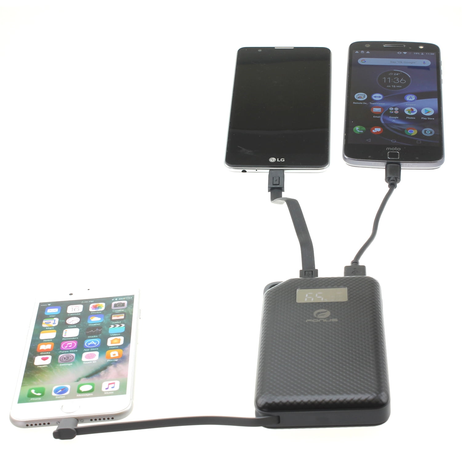 10000mAh Power Bank for Samsung Galaxy S22/Ultra/Plus Phones - Charger Portable Backup Battery 2-Port USB LED Display Compatible With Samsung Galaxy S22/Ultra/Plus