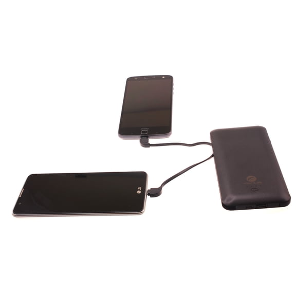 10000mAh Power Bank for Nokia C200/C100 Phone - Charger Backup Battery Portable USB Port Built-in Adapters AC Plug L5K for Nokia C200/C100 Models