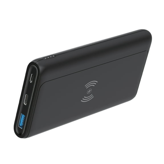 10000mAh Power Bank for Samsung Galaxy Tab S9 11"/Tab S9 Plus 12.4" - Wireless Charging Backup Battery Portable Charger Slim 2-Port USB