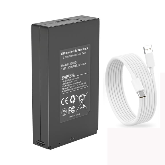 10000mAh Rechargeable Camera Battery for GardePro Trail Camera E6P, E6PCF, E8P, E8PWF, X60P, X60PMB