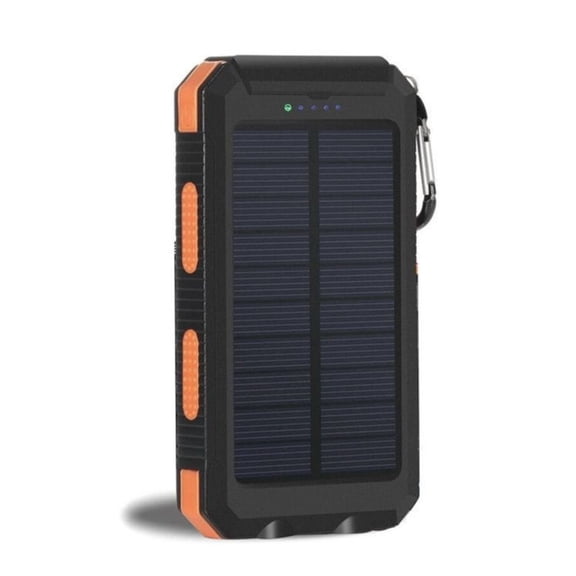 10000mAh Solar Power Bank Portable Fast Charging Charger
