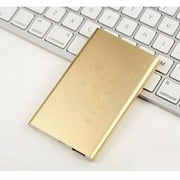 10000mAh Ultrathin Portable External Battery Charging Power Bank for CellPhone