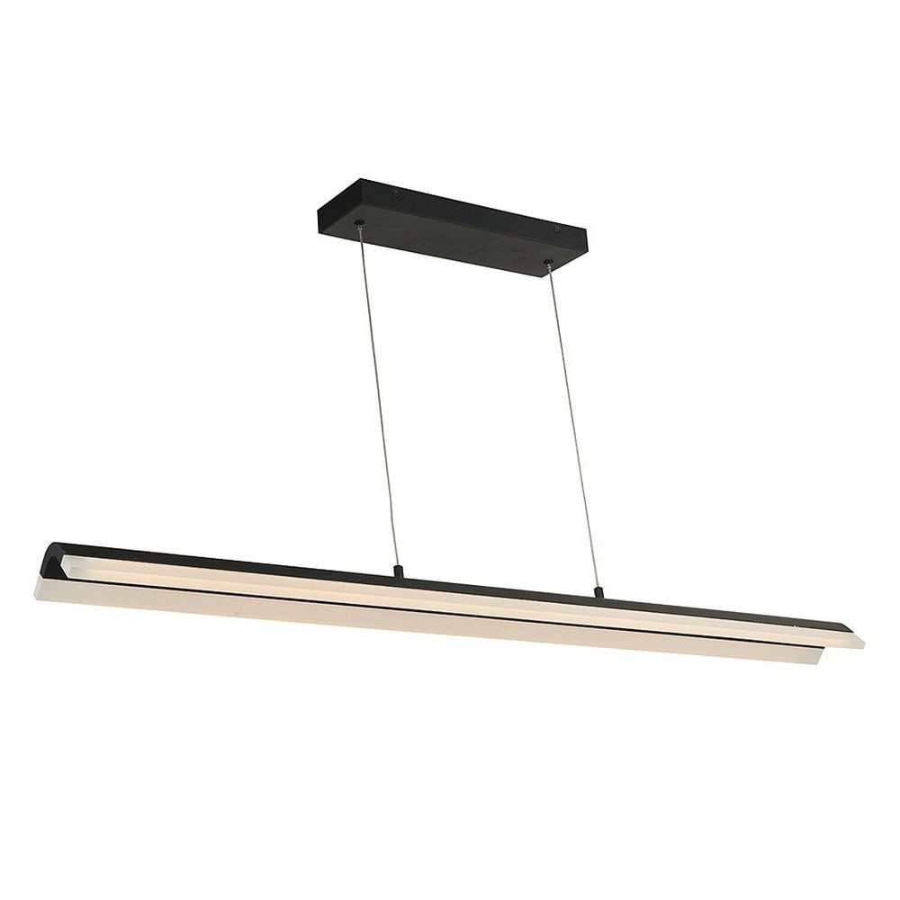 10001PN-MB-Eros-Abra Lighting-Eros - 48 Inch 42W 2 LED Two Bar Up Down ...