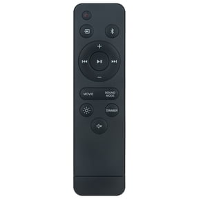 100075108 Replacement Remote Control, Fit for Onn SoundBar Speaker System 100075108