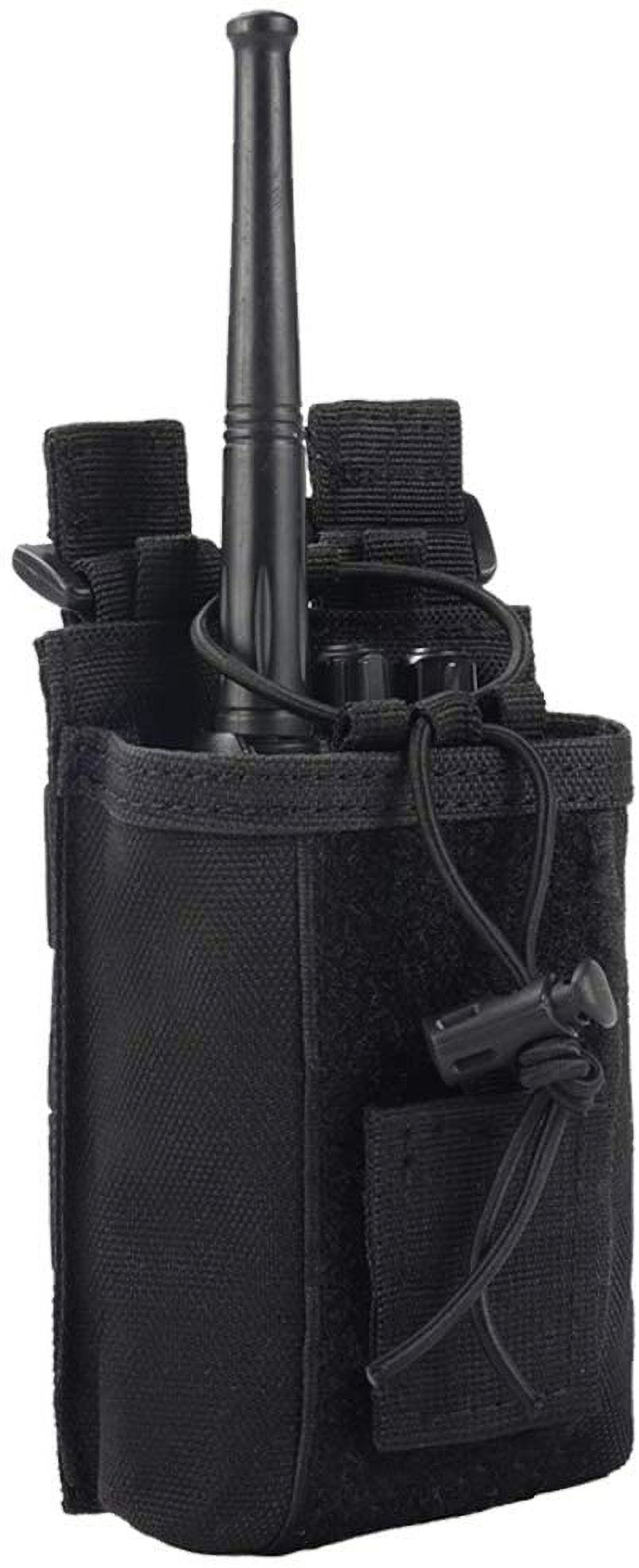 1000D Tactical Molle Adjustable Two Way Radios Holder Bag Case for Walkie Talkies