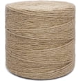 thumbnail image 1 of 1000FT Jute Twine Rope 3mm 6ply Natural Thick Garden Twine String Heavy Duty for Gardening Bundling Crafts Arts Gift Brown Jute-03-1000 Jute-03-1000, 1 of 5