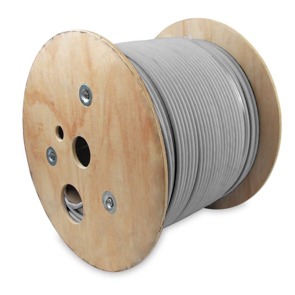 1000Ft 25Pair Cat.3 Bulk Wire Gray