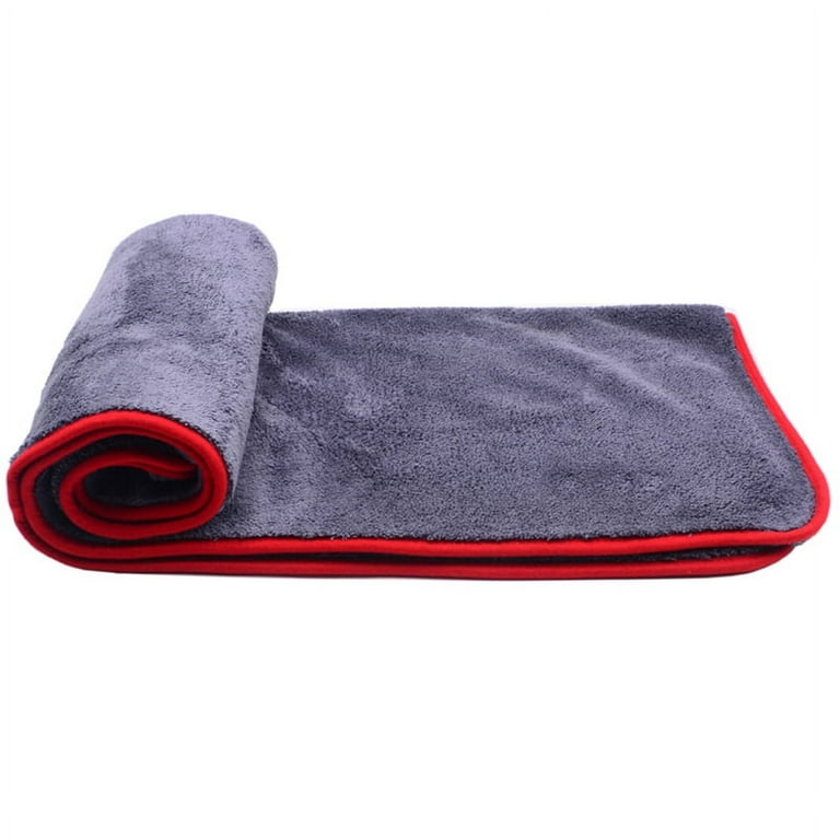 90x60CM Thick Plush Microfiber Towel Car Wash Accessories Super Absorbent  Car Cleaning Detailing Cloth Auto Care