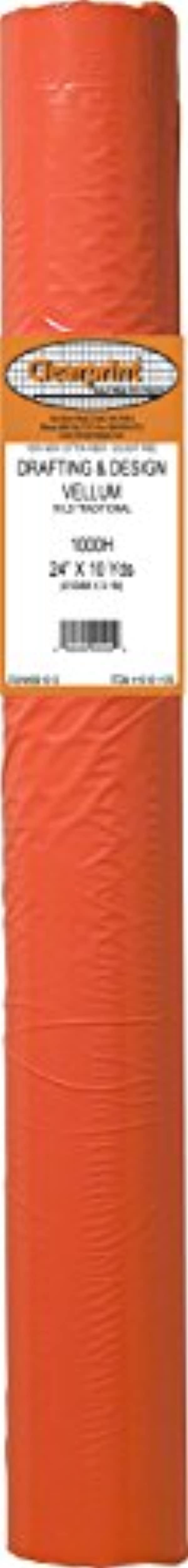 1000H Clearprint Vellum Roll, Unprinted, 24in x 10 yds.