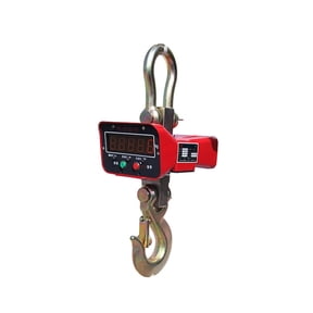 1000KG Aluminum Digital Crane Scale Heavy Duty Hanging Scale With LED Screen Reinforced Ring And Hook For Industry 1T ,Reliability