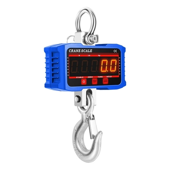 1000KG Digital Electronic Scale High-Precision Portable Hanging LED Display Industrial Crane Scale Metal Scales ,Reliability