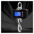 thumbnail image 1 of 1000Kg/500Kg Digital Crane Scale Hanging Scale Portable Heavy Duty Crane Scale LCD Backlight Industrial Hook Scales Unit Change ,Reliability, 1 of 7