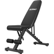 1000LBS Olympic Weight Set, Press Set with Olympic Barbell, Home Gym Combo for Strength Training, Sit Up & Flybird Training