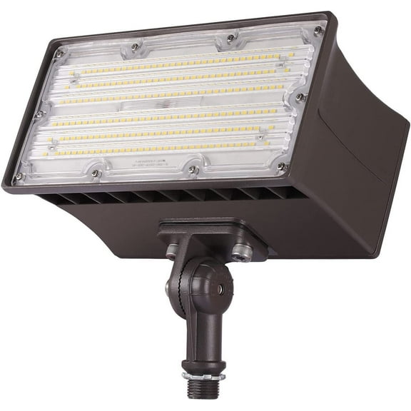 1000LED 70W LED Flood Light Photocell Sensor Outdoor Spot Light Supper Bright 150Lm/W 5000K AC120-277V Waterproof IP65 UL DLC Certificate for Commercial and Residential Area