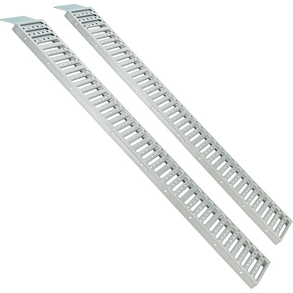 1000Lbs Loading Ramps, 72" L x 9" W, Heavy Duty Steel Trailers Ramps for ATV/UTV/Motorcycles/Lawn Mowers, Tractors/Pickup Truck, 2Pcs Portable Ramps