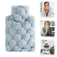 thumbnail image 1 of 1000ML Hot Water Bottle with Cover,Extra Large Hot Water Bottle with Soft Plush Cover,Heating Bag for Sleeping,Hand Feet Warmer,Heat Compress for Daily Use(Blue), 1 of 9