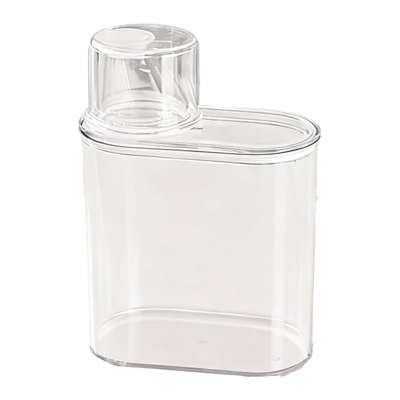 1000ML Laundry Detergent Dispenser, Liquid Soap Dispenser, Leak-proof Soap Container, Shower Soap Dispenser Bottle, Fabric Softener Dispenser, Sealed Storage Tank with Measuring Cup