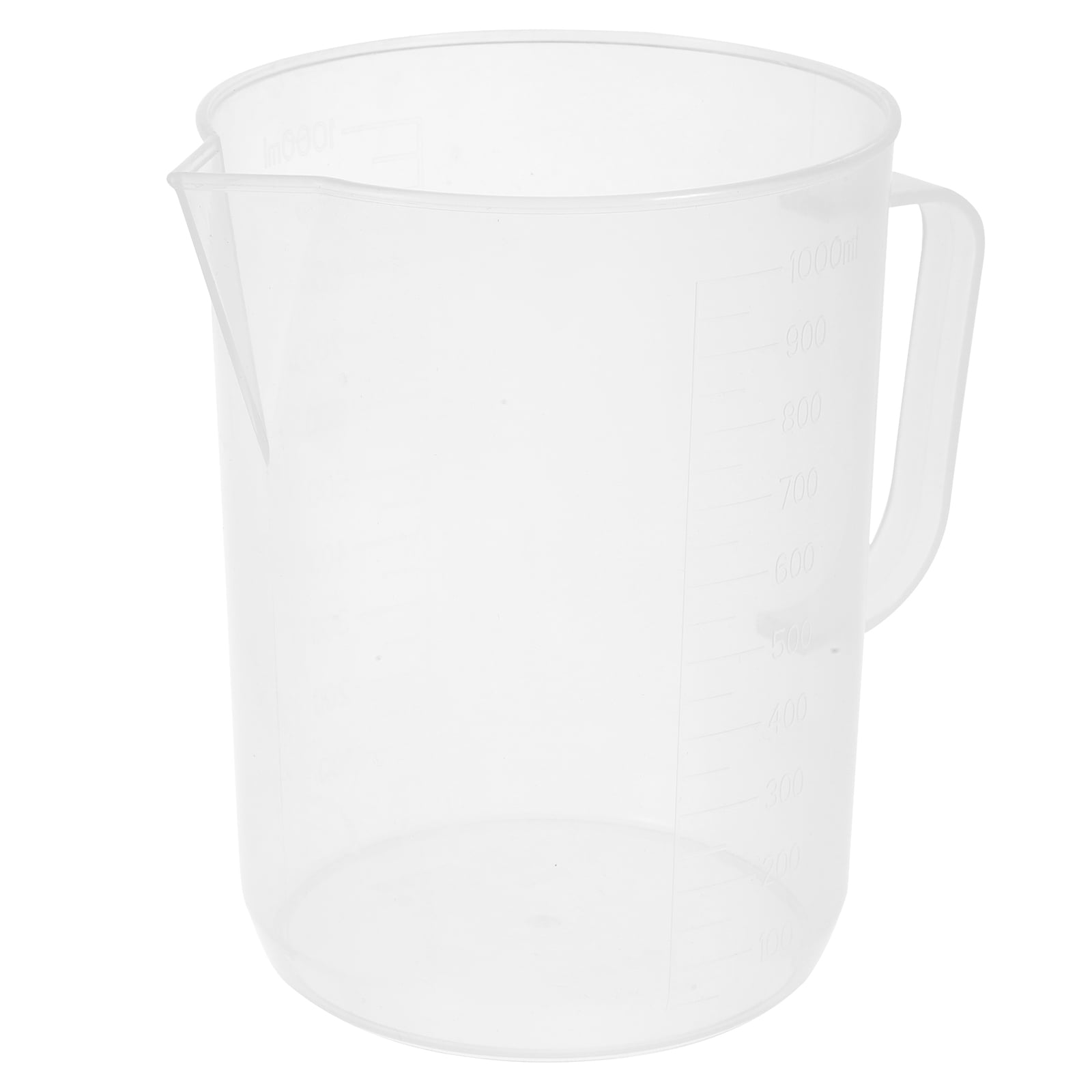 1000ML Sacle Cups Plastic Measuring Cups Transparent Volume Measurement