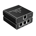 thumbnail image 1 of 1000Mbps Ethernet Adapter LAN Internet Splitter Cat 6 RJ45 Gigabit Switch for PC Laptop TV Box Router 1 to 3, 1 of 3