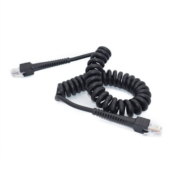 1000Mbps Ethernet Cable RJ45 Cat6 8P8C UTP Male to Male Stretched Coiled Cable Finished Twisted Pair Cat6 Monitor