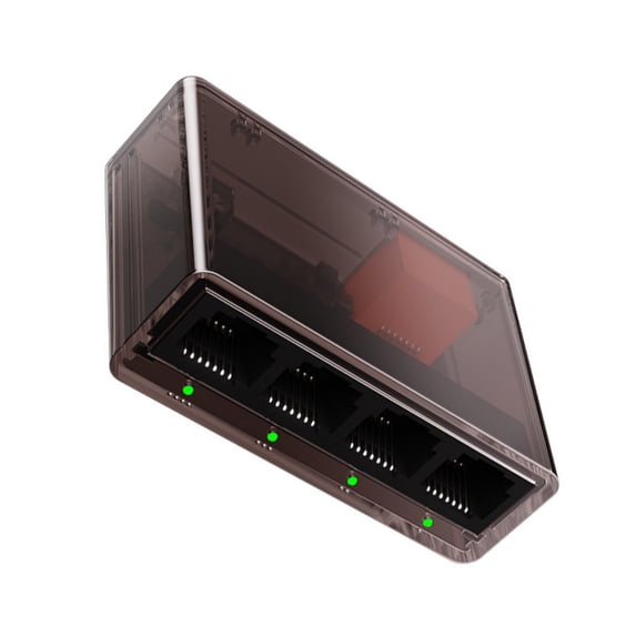 1000Mbps Internet Splitter Networking Switcher RJ45 Ethernet Adapter for Router Simultaneously Networking