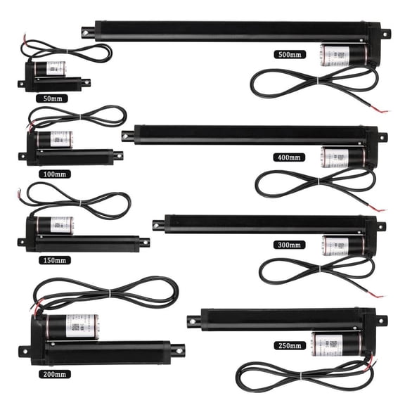 1000N Convinient Electric Linear Actuator Motor Linear Motion Controller 50/100/150/200/250/300/400/500mm With Limit Switch ,Ultra-Quiet Operation
