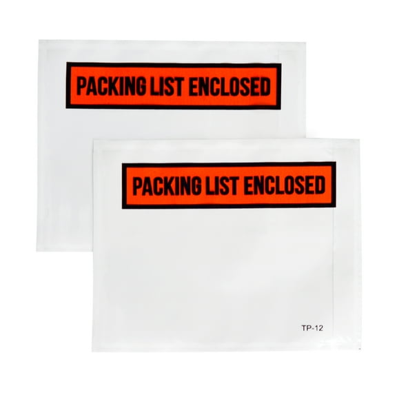 1000PCS 4.5x5.5 inch Packing List Envelopes