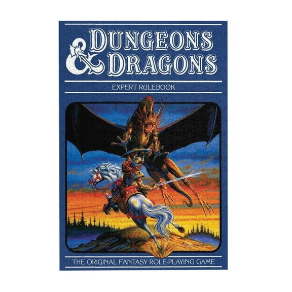 1000PCS Dnd Dungeons And Dragons Jigsaw Puzzles Cartoon Anime Picture Puzzle Birthday Present Game For Teen And Adults