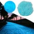 thumbnail image 1 of 1000PCS Glow in the Dark Stones 3-5mm Blue Luminous Pebbles for Outdoor Garden Pathway Walkway Yard and Indoor Aquarium Fish Tank Decor Plant Pot Glowing Rocks, 1 of 6