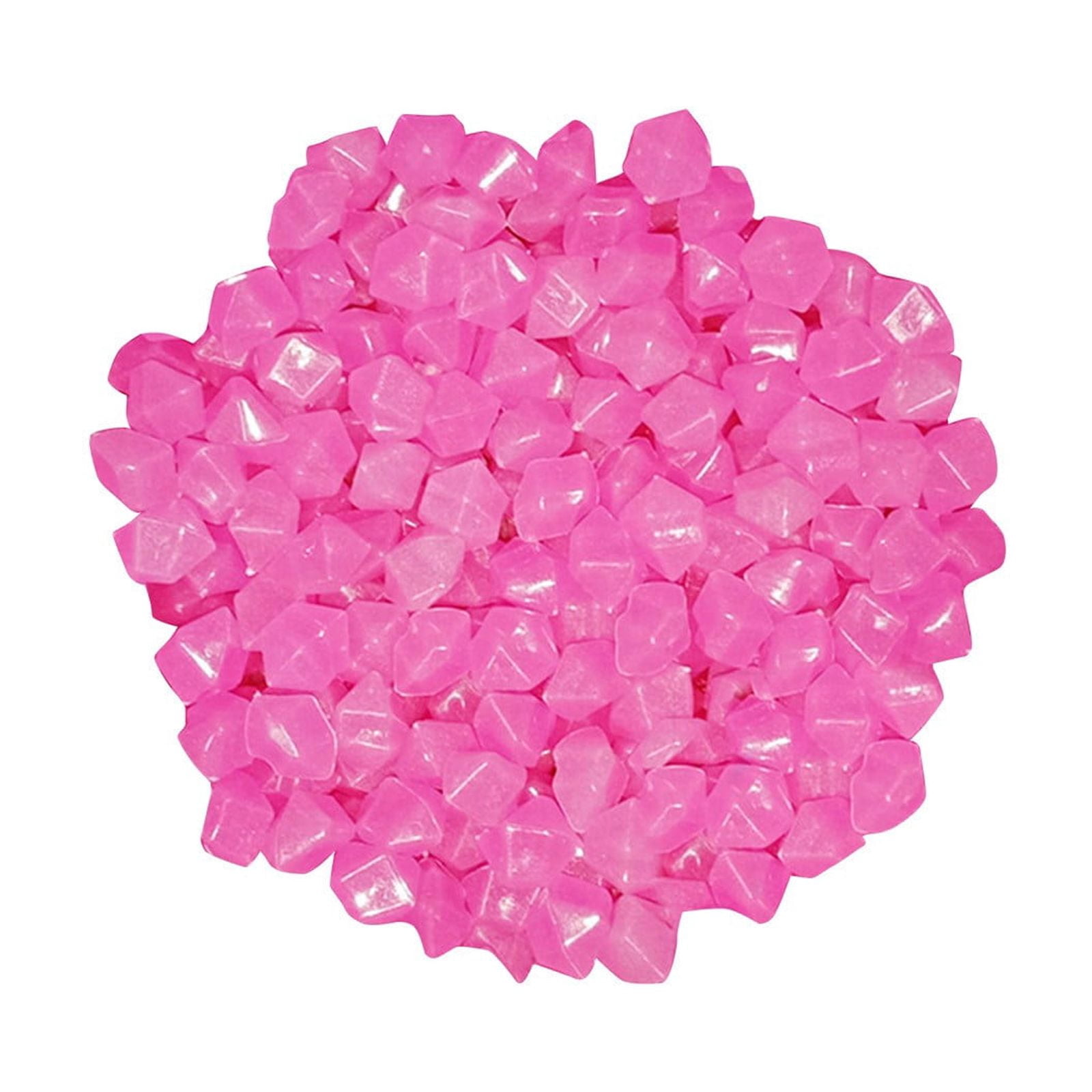 1000PCS Glow In Dark Garden Pebbles Decorative Luminous Stones For ...