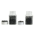 thumbnail image 1 of 1000PCS Hair Extension Beads Micro Link Silicone Beads for I Tip Human Hair Extensions 5x3x3 mm-Black+Dark Brown, 1 of 5