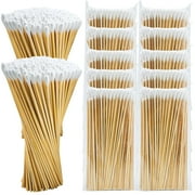PINGMIC  6inch Lint-Free, Durable Long Cotton Swabs with Bamboo Handle, 1000 Count