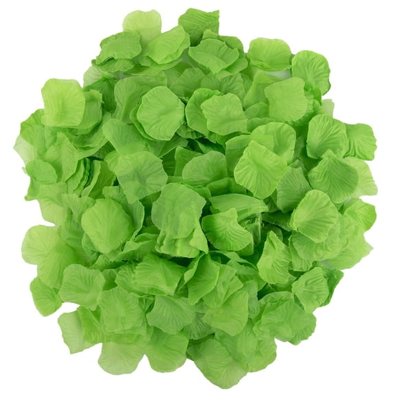 1000PCS Silk Rose Petals Flower Table Decoration Confetti Wedding Engagement Party Green