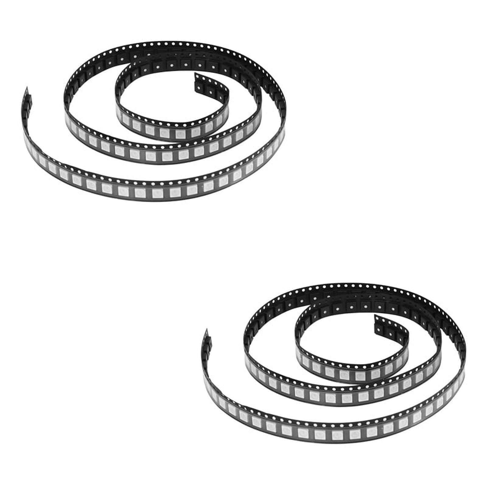 1000PCS WS2812B RGB LED Chip 5050SMD White PCB WS2812 Individually ...