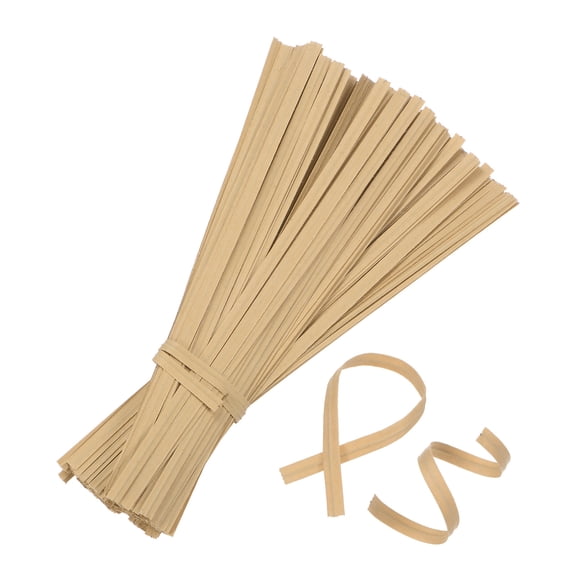 1000Pack Kraft Paper Twist Ties, 15cm Bread Twists Tie Twisty-Ties for Craft Pure Color