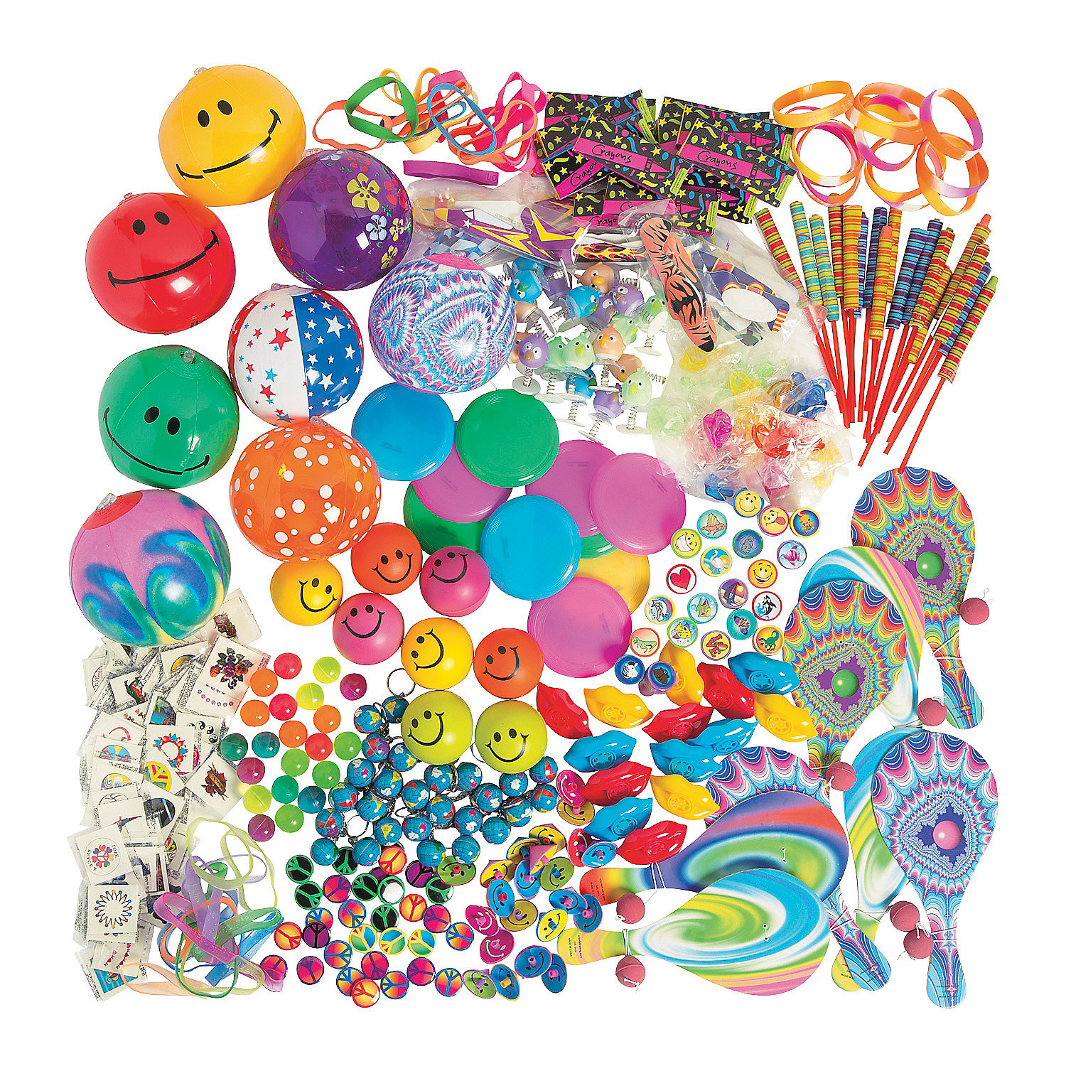 1000Pc Toy Assortment - Party Favors - 1000 Pieces