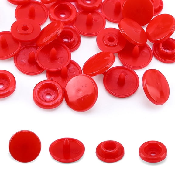1000Pcs 12mm Resin Press Button for Clothing Diaper Bibs Crafting Press Button Fasteners for Sewing